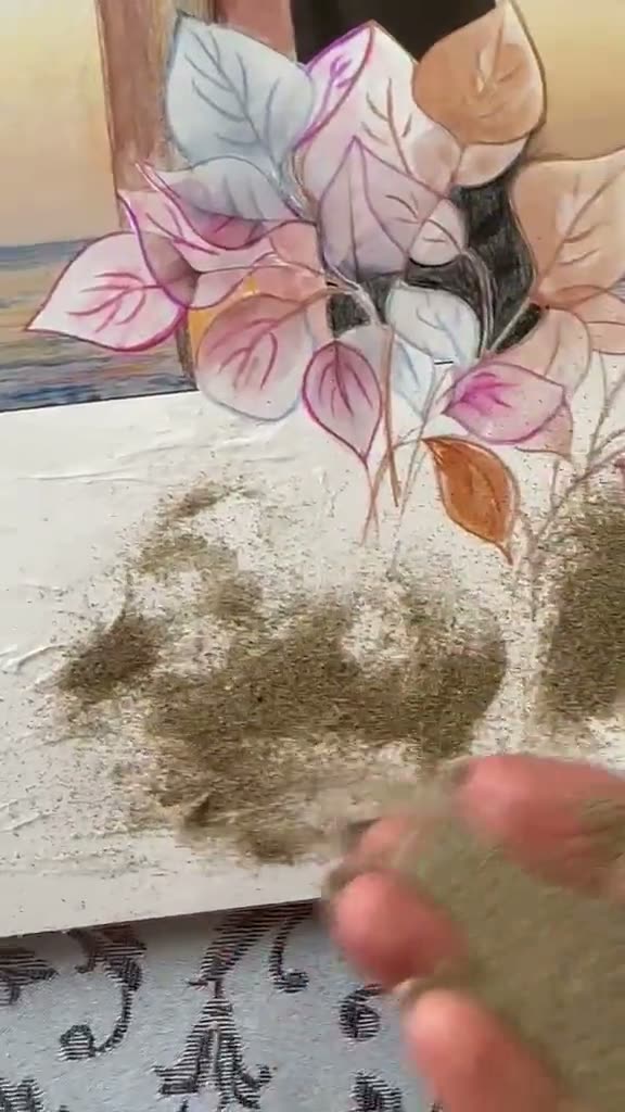 Sabbia sui petali
